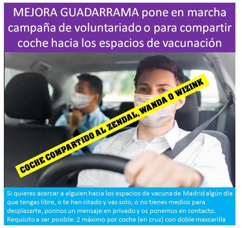 #Guadarrama es solidaria y sabemos que esa es una de nuestras herramientas para superar estos momentos. A seguir echando una mano entre todos! 😊 (con la máxima precaución).