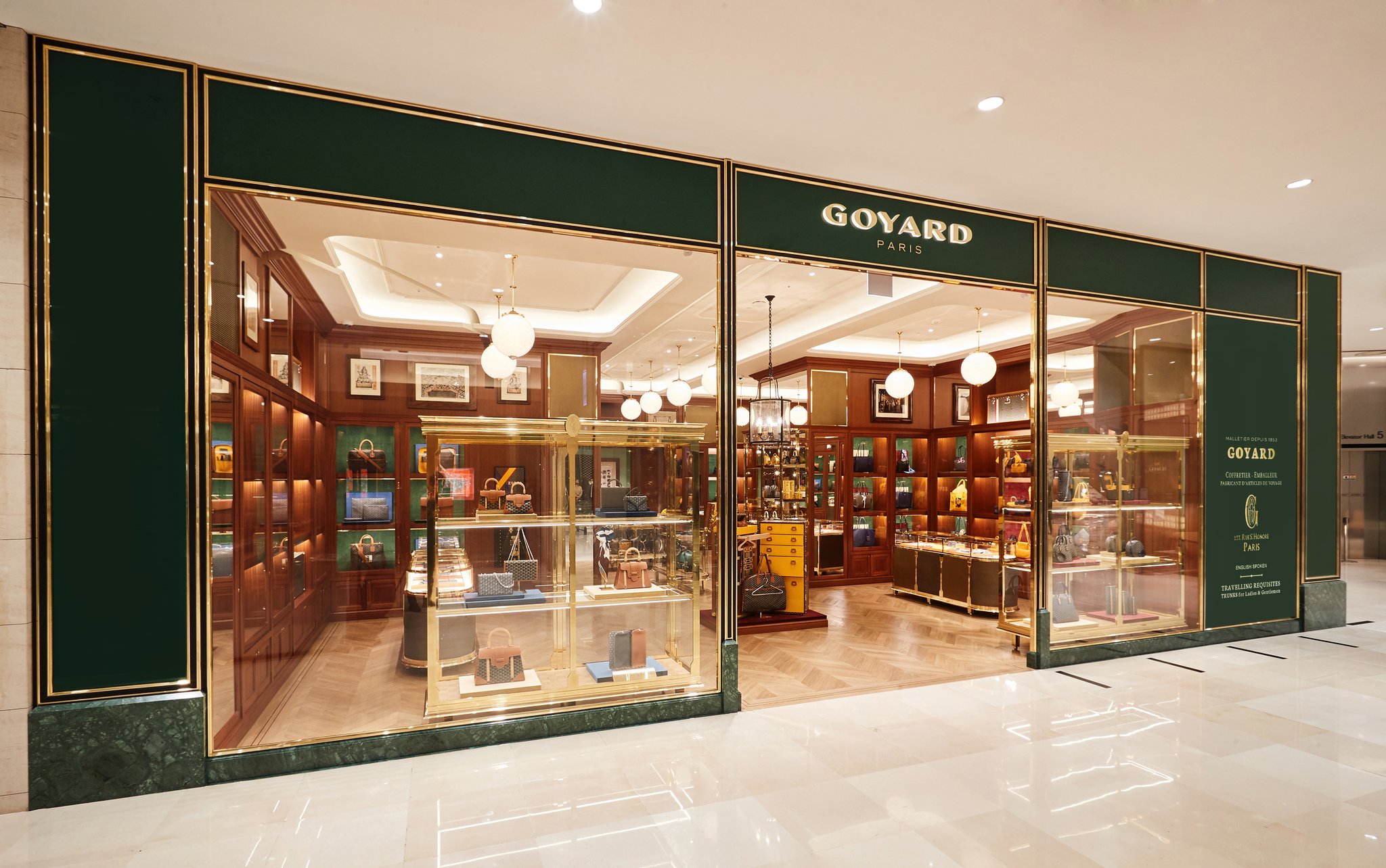 GoyardOfficial on X: *Welcome to our new comptoir at Shanghai IFC