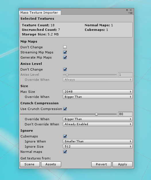 oneVRdev's tweet image. VRWorld Toolkit V1.11.0 is out now!

Brand new release of my extension aimed at #VRChat world creation. Contains a lot of under the hood and UI improvements and some new nice features such as a tool to quickly crunch compress all textures in your scene.

github.com/oneVR/VRWorldT…