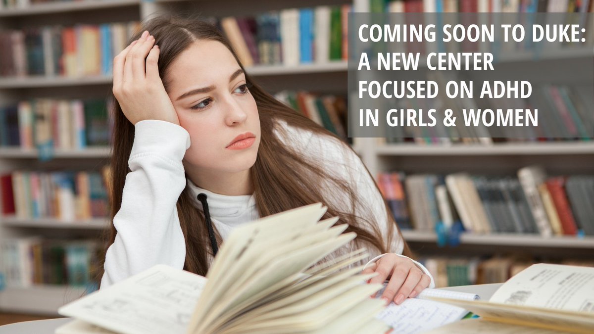 Congratulations to <a href="/skollins1/">@skollins1, Scott Kollins</a>, director of the <a href="/DukeADHDProgram/">Duke ADHD Program</a>, and his team on securing a $1M philanthropic gift from an anonymous family to launch a center focused on #ADHD in girls &amp; women! Learn more: ow.ly/PA3w50EgH6o
<a href="/DukeMedSchool/">Duke University School of Medicine</a> <a href="/DukeHealth/">Duke Health</a>
