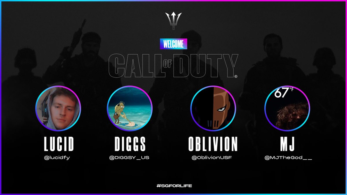 SinGamingInc's tweet photo. We would like to officially welcome the Sin Gaming North American @CallofDuty Team ! 

#sgforlife https://t.co/1jZ5MyKysd