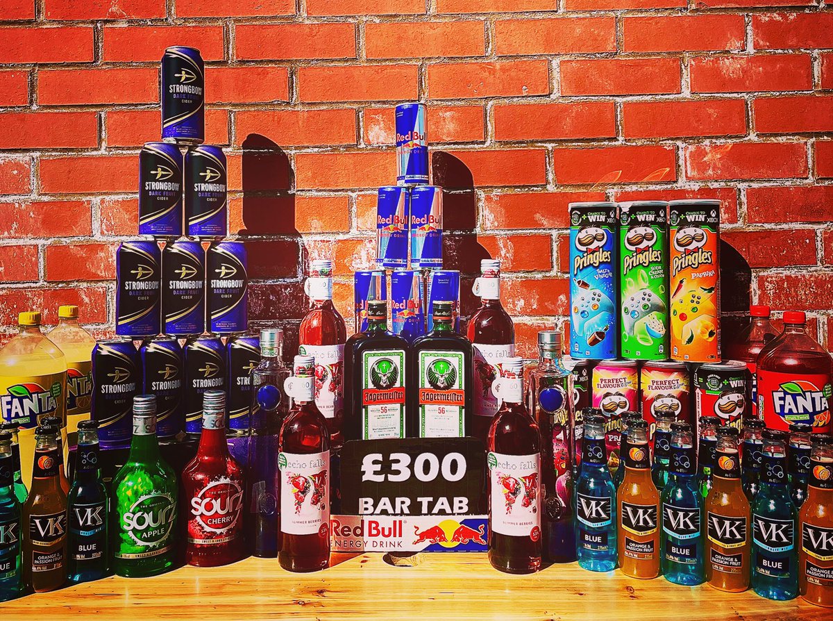 Time to get boozy! Fancy pre-drinks on us?! FREE TO ENTER RAFFLE. You can win all the below! Just click this link ▶️ bit.ly/3wyJqvt 🍻🍻🍻
