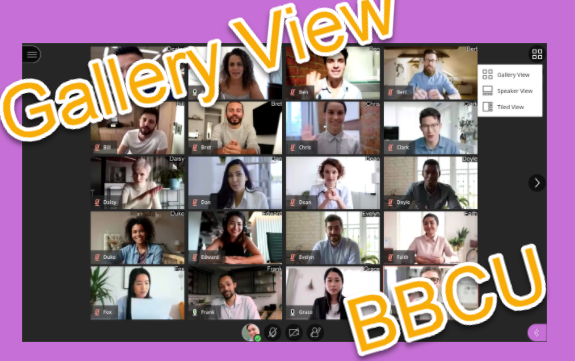 BBCU Update coming 4/8/21 - Gallery View! See up to 25 students at a time. #fcpsSBTS #FHhighlights

Full BBCU release notes here. help.blackboard.com/Collaborate/Ul…