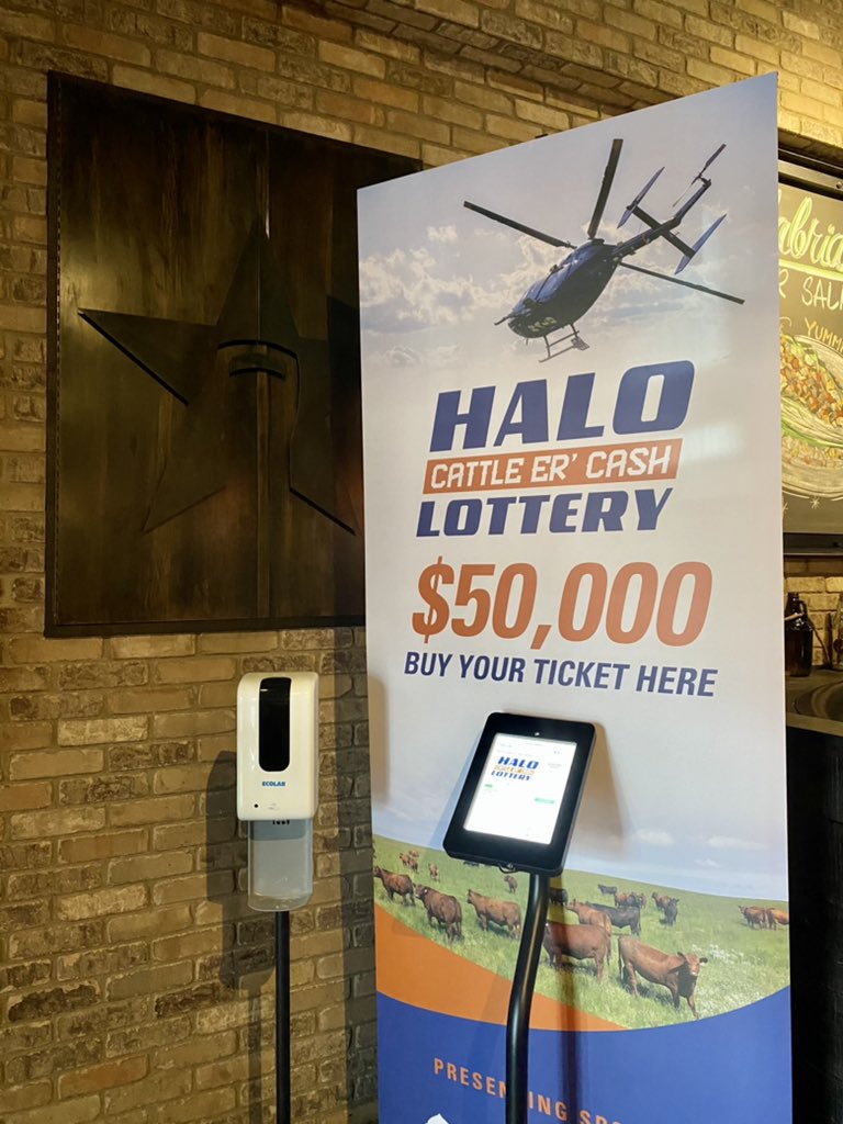 Haloairrescue's tweet photo. Thanks to @LOCALMedHat for offering to host our new mobile lottery stand! Less than 30 tickets to go! Help us #sellout! #lotteryalmostsoldout #thisistheticket #inflightforyourlife #haloairambulance #southernalberta #yxh #medhat https://t.co/zlSbFyrzSL