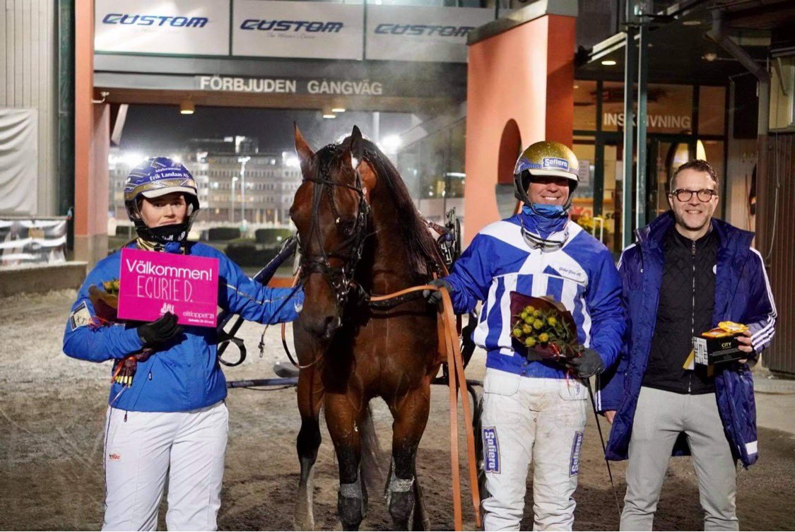 Takk Ecurie! 💥🏆 #elitloppet21