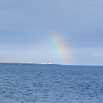 Image for the Tweet beginning: Rainbow over the hook for