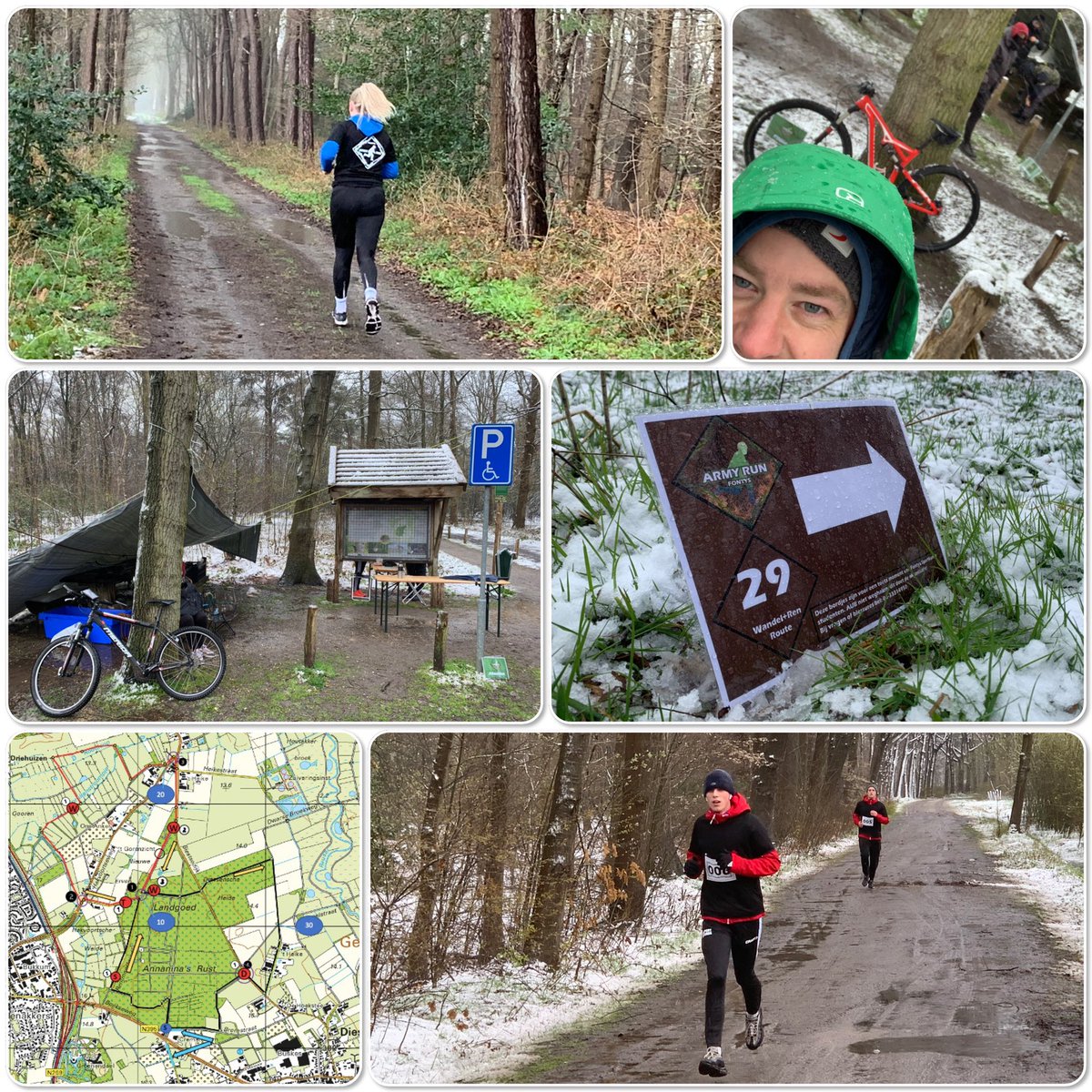 Na weken van (online)voorbereiding vandaag coronaproof trailrun voor 1e jaars #sportkunde studenten uitgevoerd. #lerenindepraktijk #sporthogeschool