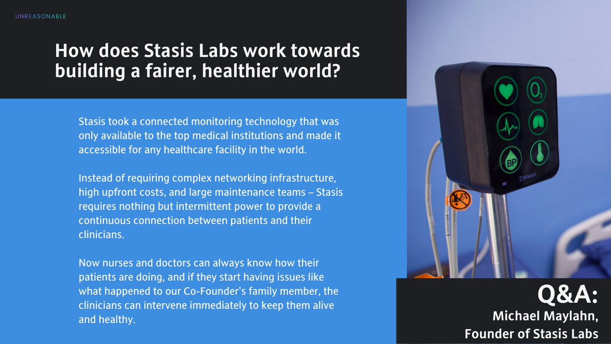 Unreasonable (@unreasonable) on Twitter photo As COVID-19 cases surged in Texas last summer, healthcare providers used <a href="/stasislabs/">Stasis Labs</a> to monitor COVID-19 patients who were housed separately from the main ER center, which allowed them to track patients’ vital signs and reduce exposure for the clinical team and other patients. As COVID-19 cases surged in Texas last summer, healthcare providers used <a href="/stasislabs/">Stasis Labs</a> to monitor COVID-19 patients who were housed separately from the main ER center, which allowed them to track patients’ vital signs and reduce exposure for the clinical team and other patients.