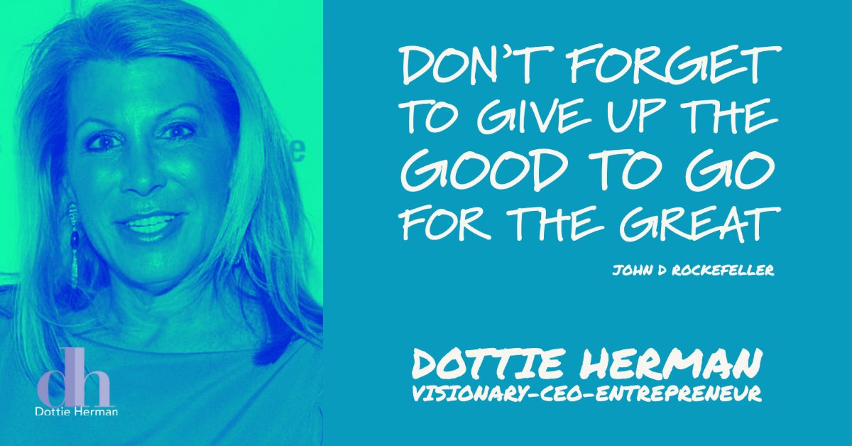 #QOTD
I know I've had to move past good to get to great.  If you haven't, whats holding you back?

#dottieherman #Leadership #Qoteoftheday #Visionary #passion #douglaselliman #realestate #eyeonrealestate #mentor #ceomindset