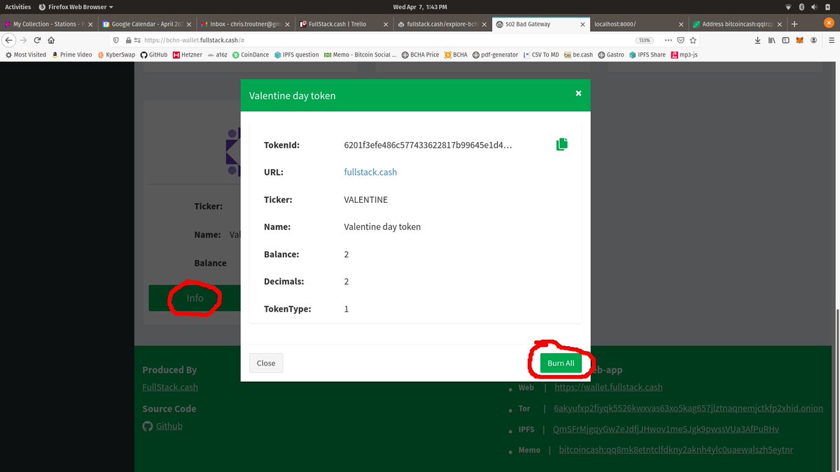 FullStack.cash (@fullstackcash) on Twitter photo wallet.fullstack.cash now features a 'Burn All' button for getting rid of spam SLP tokens. wallet.fullstack.cash now features a 'Burn All' button for getting rid of spam SLP tokens.