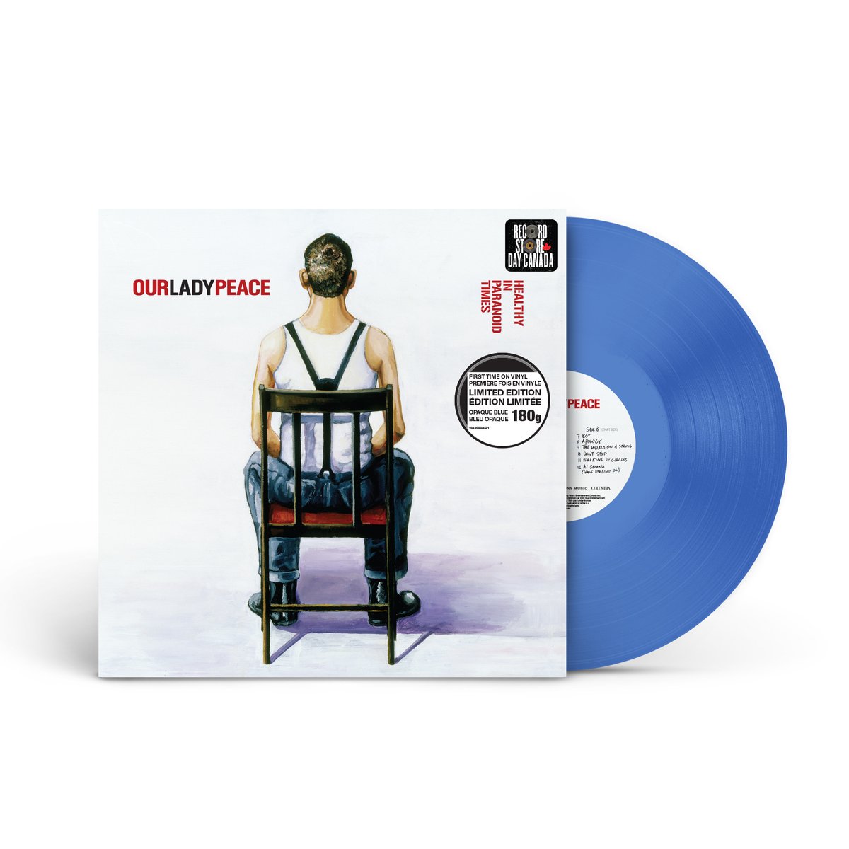 OurLadyPeace's tweet image. We're happy to announce that Healthy in Paranoid Times is being released on vinyl for the first time ever! The limited run of 500 units will be available starting June 12th for @rsdcanada. Will you be picking one up? #RSD21