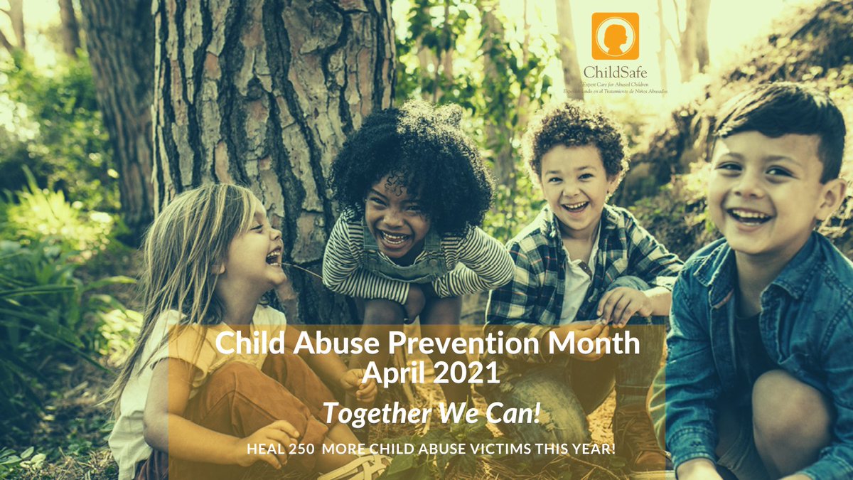 This April, join our Together We Can! campaign to heal 250 more child abuse victims this year!  1. Create your fundraising page &amp; set a goal. 2. Share w/ friends, family, coworkers!  With 23 days in April, YOU can help build the power of the collective! secure.qgiv.com/event/20caprem…