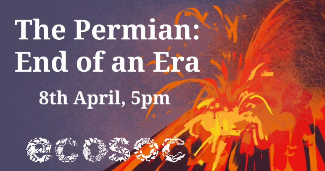 Interested in paleo related theorising? Come along to tomorrow's Permian talk to ask what would have happened if the Great Dying had never happened. Link will be posted on our Facebook page tomorrow at 4!