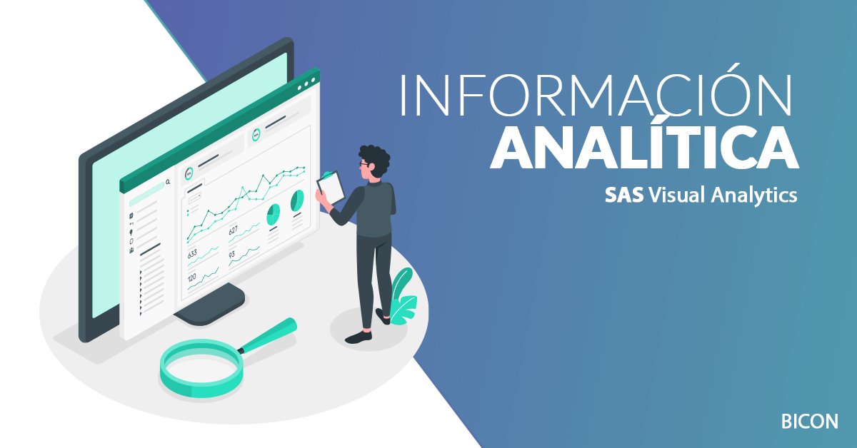 BiConGroup's tweet image. Su información contiene riqueza oculta que espera a ser revelada por medio del poder de la analítica que provee SAS Visual Analytics.
#BiCon #SASVisualAnalytics #ExploracionAnalitica #SAS #Analytics #Insights #ReportesInteractivos #AnaliticaDeAutoServicio #DescubrimientoVisual