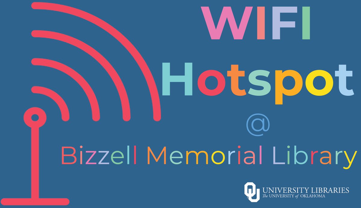 OU_Libraries's tweet photo. 🌟 #OULibraries has 4 wifi hotspots available for checkout! Each hotspot can be checked out for 7 days at a time. Find out more about #TechLending at https://t.co/vpLqHUJxmZ https://t.co/qCHCebovDJ