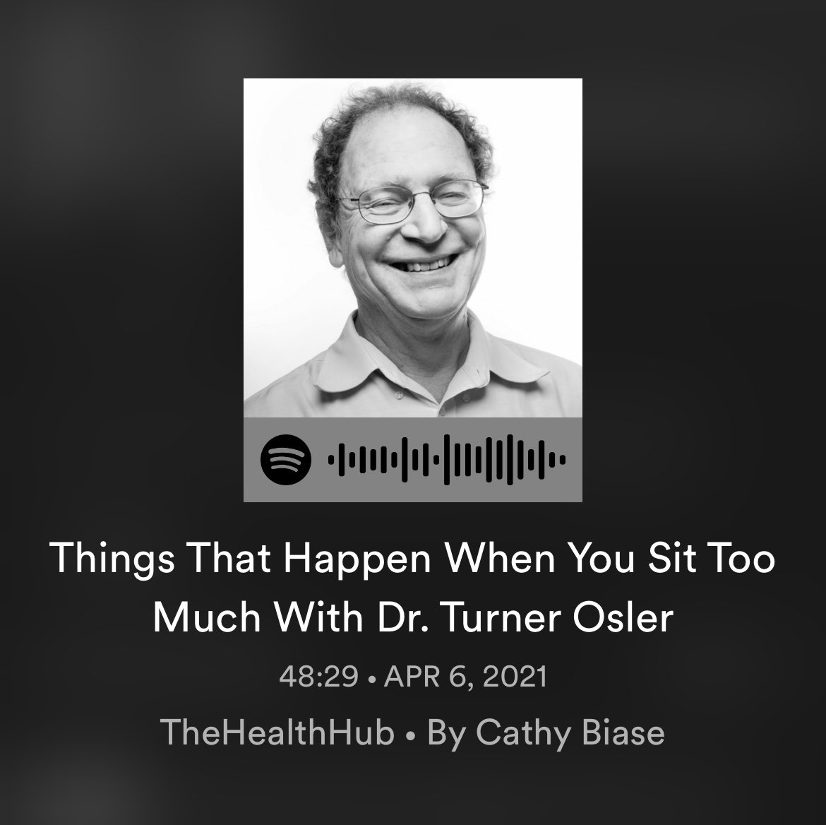 🎉 The Health Hub’s 200th episode is up! Thanks to all of YOU! ♥️

Dr. Turner Osler <a href="/qor360/">QOR360</a> joined us last week and covered a very relatable, interesting topic: Things That Happen When You Sit Too Much with radio host <a href="/cathy_biase/">Cathy Biase</a>. 

soundcloud.app.goo.gl/tLXCXPTJUEbZ97…
#podcast