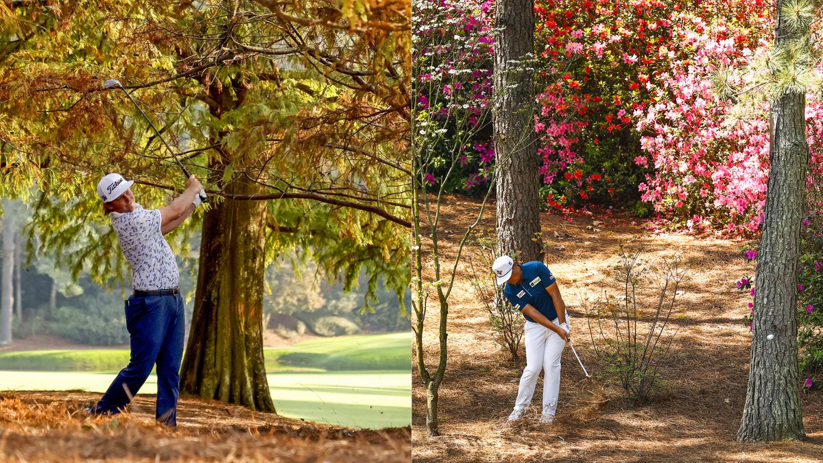 PGATour's tweet photo. November 🍂
April 🌸

Beauty comes in many forms at #theMasters https://t.co/4TruPeTGiI