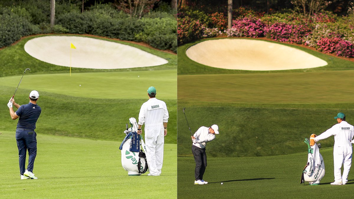 PGATour's tweet photo. November 🍂
April 🌸

Beauty comes in many forms at #theMasters https://t.co/4TruPeTGiI