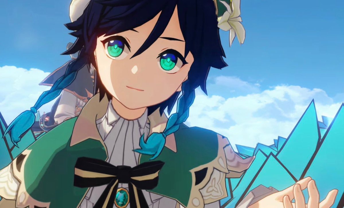chvlde's tweet photo. whenever venti is on dvalin he looks literally perfect whadda hell https://t.co/NAPQhpYjId