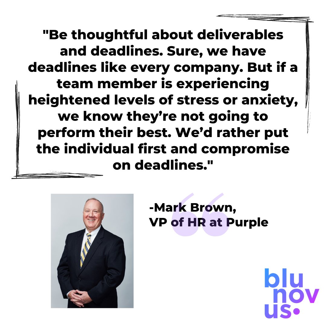 Check out our mention by Mark Brown in Authority Magazine: buff.ly/3rV4mcN

Mark Brown, VP of Human Resource’s at Purple has some great tips on training managers to build a company culture that promotes and prioritizes mental wellness among employees.