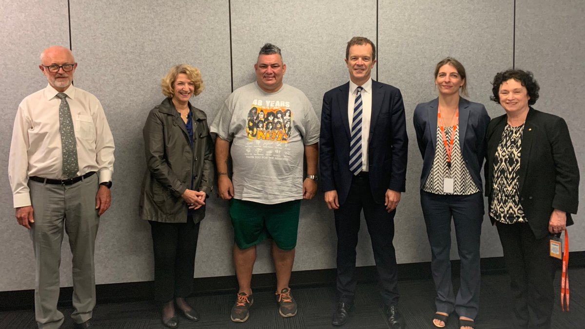 Great to talk #justicematters with <a href="/MarkSpeakman/">Mark Speakman</a> 

Discussing support in and diversion from the justice system for people with cognitive disability.

<a href="/JailingsFailing/">Justice Reform Initiative</a> <a href="/IDRS_NSW/">IDRS Inc.</a> <a href="/FPDNAus/">FPDN Australia</a> <a href="/eileenbaldry/">Prof Eileen Baldry</a> <a href="/NSWCCL/">NSW Council for Civil Liberties</a> <a href="/JustReinvest/">Just Reinvest NSW (JR NSW)</a>