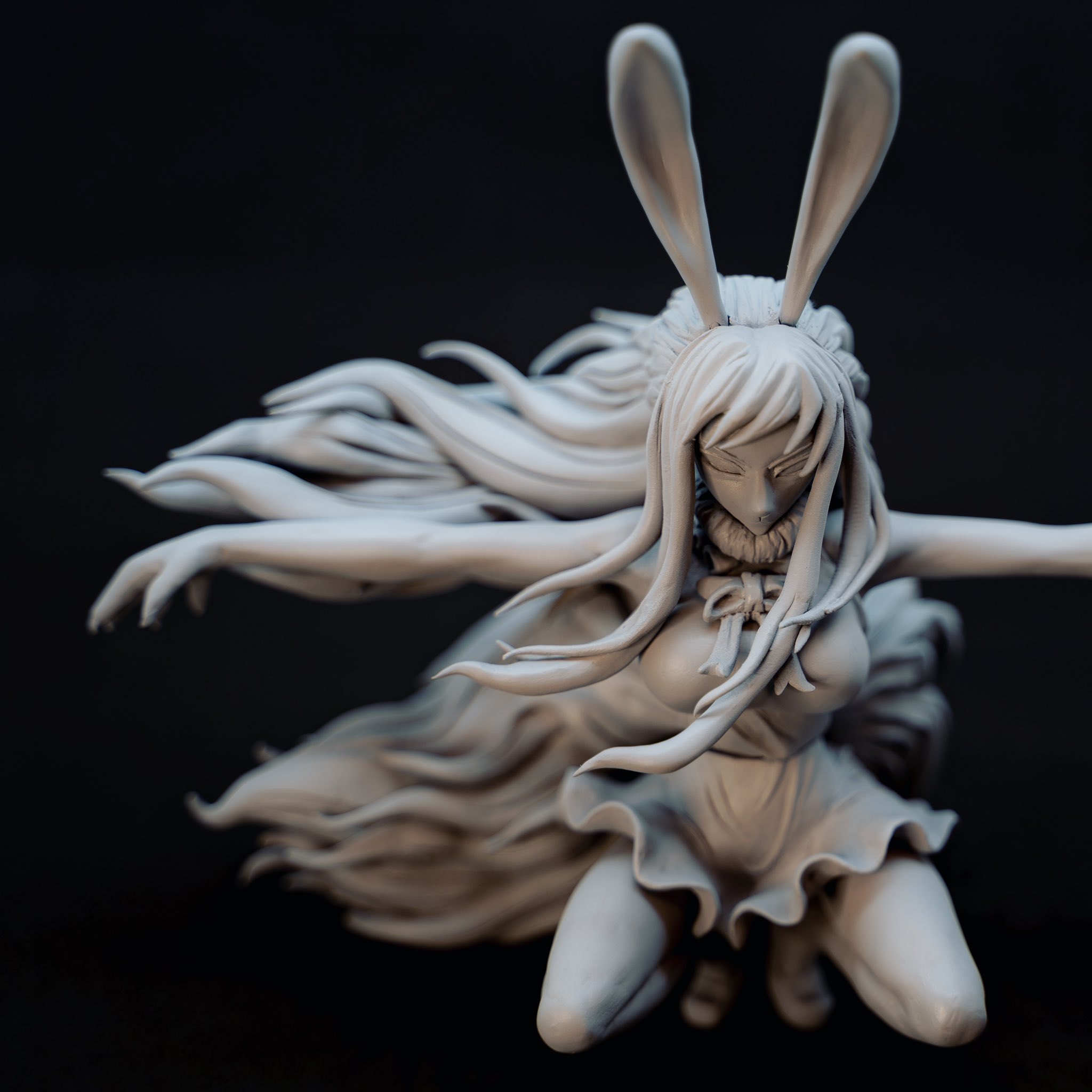 Emiliano Masi Creative Works Subject Carrot Sulong Whole Cake Island Arc Sulong Carrot S Big Mystic Transformation Ep 862 Sculpting Clay Onepiece Supersculpley Wholecakeisland フィギュア製作 粘土 Handmade Carrot
