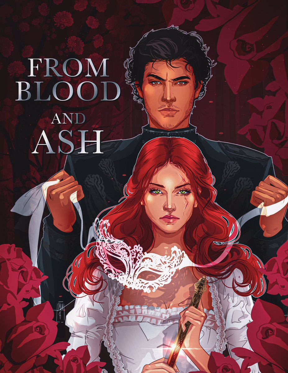 I finally did a print of these two together!!! (Hawke and Poppy —From Blood and Ash by <a href="/JLArmentrout/">JLArmentroutNews</a> )