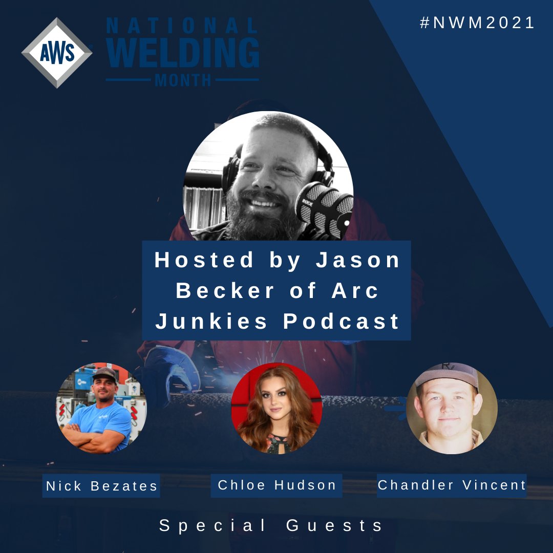 Tonight! Instagram Live Panel: Debunking the 100K Myth.

➡️instagram.com/americanweldin…

⬇️ Let us know if you’re tuning in tonight!

🔹⁠

#americanweldingsociety #weldingisAWSome #welding #welder #nwm2021 #arcjunkiespodcast