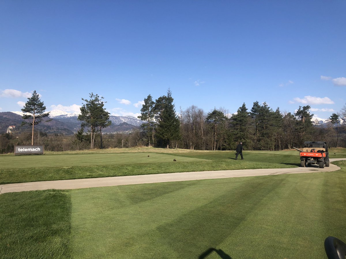 -4 overnight so a another sharp frost this am <a href="/royalbledgolf/">Royal Bled Golf</a> so a delayed start to both course set up &amp; the tee sheet but hey you can’t change the weather Have a great day everyone, especially <a href="/howardswan/">howard swan</a> get well soon Sir 🙏 <a href="/SwanGolfDesigns/">Swan Golf Designs</a> <a href="/IMGPrestigeGolf/">IMG Prestige</a> <a href="/BIGGALtd/">British & International Golf Greenkeepers Assn.</a> <a href="/GCSAA/">GCSAA</a> 😎