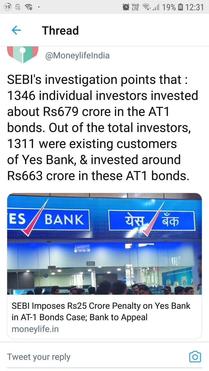 _Mukul's tweet photo. @pk63 as the chief of @YESBANK what do you think your next step shld be?

Hope you overcome your fear/greed/inaction &amp; return the Yesbank AT1 bond money to all retail investors. It is Rs.1000 crs only. Most of them trusted yr crony employees. #fix it.

#yesbank_at1_retail_fraud https://t.co/agIQpQz1c8