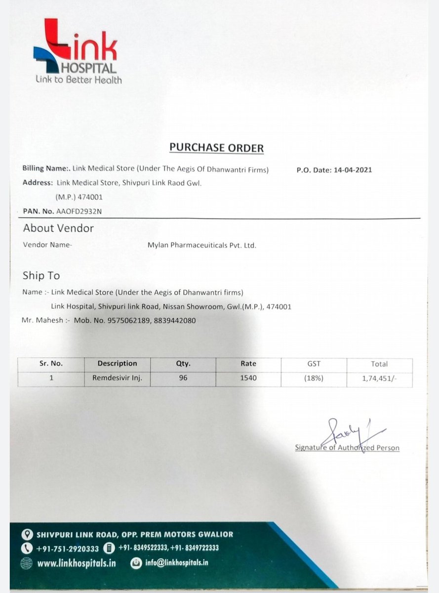 ग्वालियर के मरीजों को मरने के लिए छोड़ दिया जाए ग्वालियर के मरीजों के लगने वाले #Remdesiver inj. को कैसे और किस अधिकार से रोका भोपाल कलेक्टर ने 1/2 <a href="/CollectorBhopal/">Collector Bhopal</a> <a href="/dmgwalior/">Collector Gwalior</a> <a href="/ChouhanShivraj/">Shivraj Singh Chouhan</a> <a href="/PRAVEENPATHAK13/">Praveen Pathak</a> <a href="/KKMishraINC/">KK Mishra</a> <a href="/gwaliorimpact/">gwaliorimpact</a> <a href="/PNaveenTOI/">P Naveen</a>