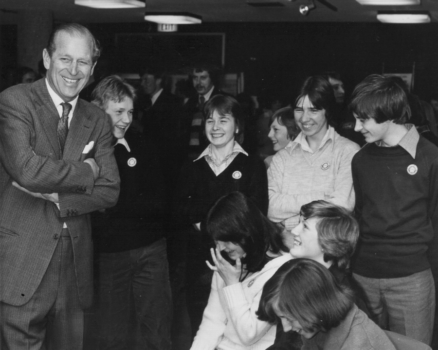 RoyalFamily's tweet photo. "It's what I like to describe as a do-it-yourself growing up kit."

The Duke of Edinburgh founded the #DofE awards in 1956. Now operating in more than 140 countries, @DofE has helped to transform the lives of millions of young people in the UK and across the globe @intaward. https://t.co/LI3pPOd0mi