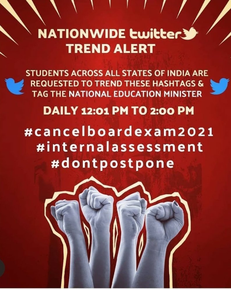 SaiyanEditz's tweet photo. #cancelboardexams2021 #cancelboardexams2021 #cancel12thboards @WHO help us plz https://t.co/HXvVcIwfcz