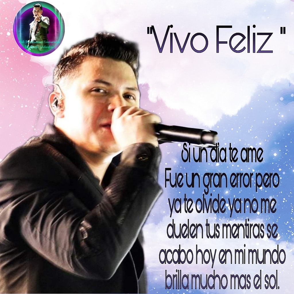 PEDVincen1's tweet photo. 🎤💿 Los invitamos a seguir escuchando "Vivo Feliz" tema en voz de nuestro rey 👑 al igual les recordamos que ya la pueden solicitar en su estación de radio favorita📻
#SomosPerdidamente🥰
@vincenelnino
@arrolladora
@PEDVincen1 https://t.co/gCUDLuizQV