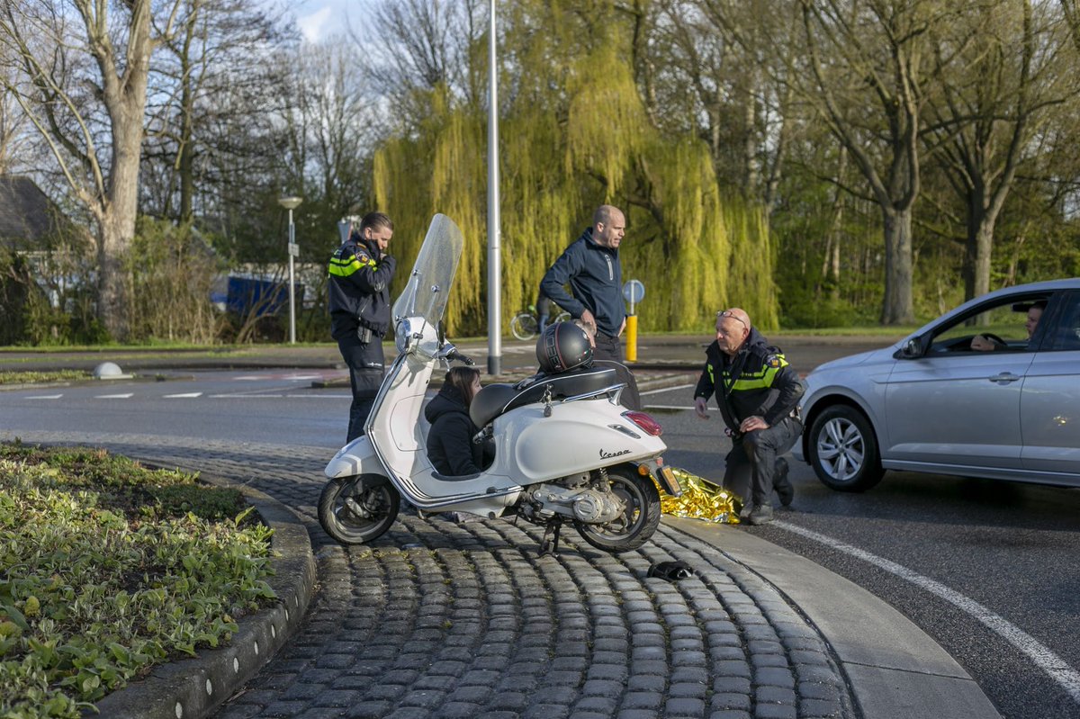 Melding ongeval Tolweg Hellevoetsluis