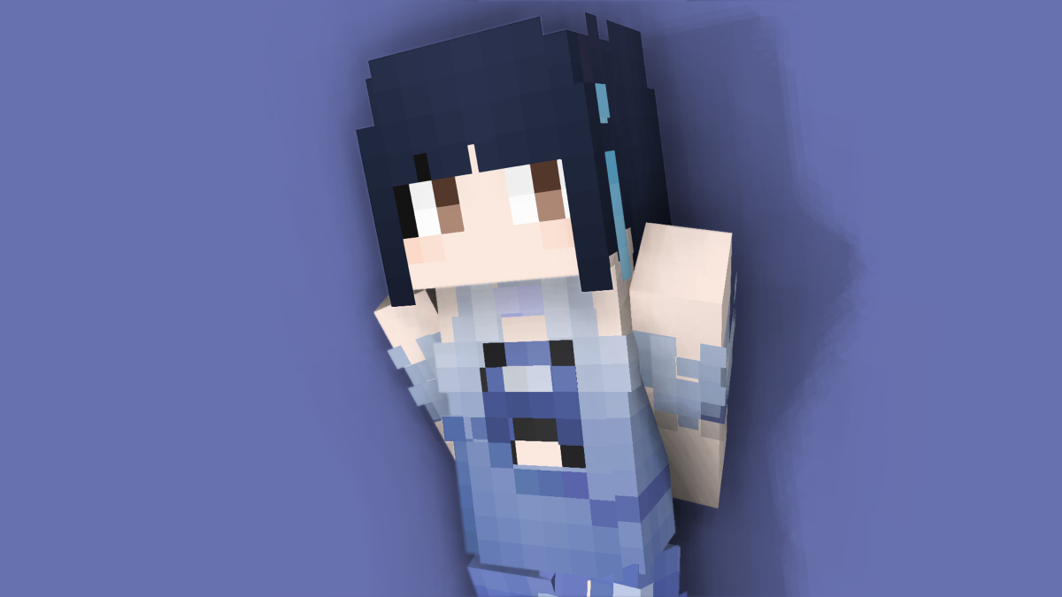 マイクラ 東方 スキン 3d