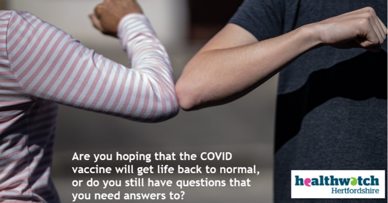 Healthwatch Herts tweet media