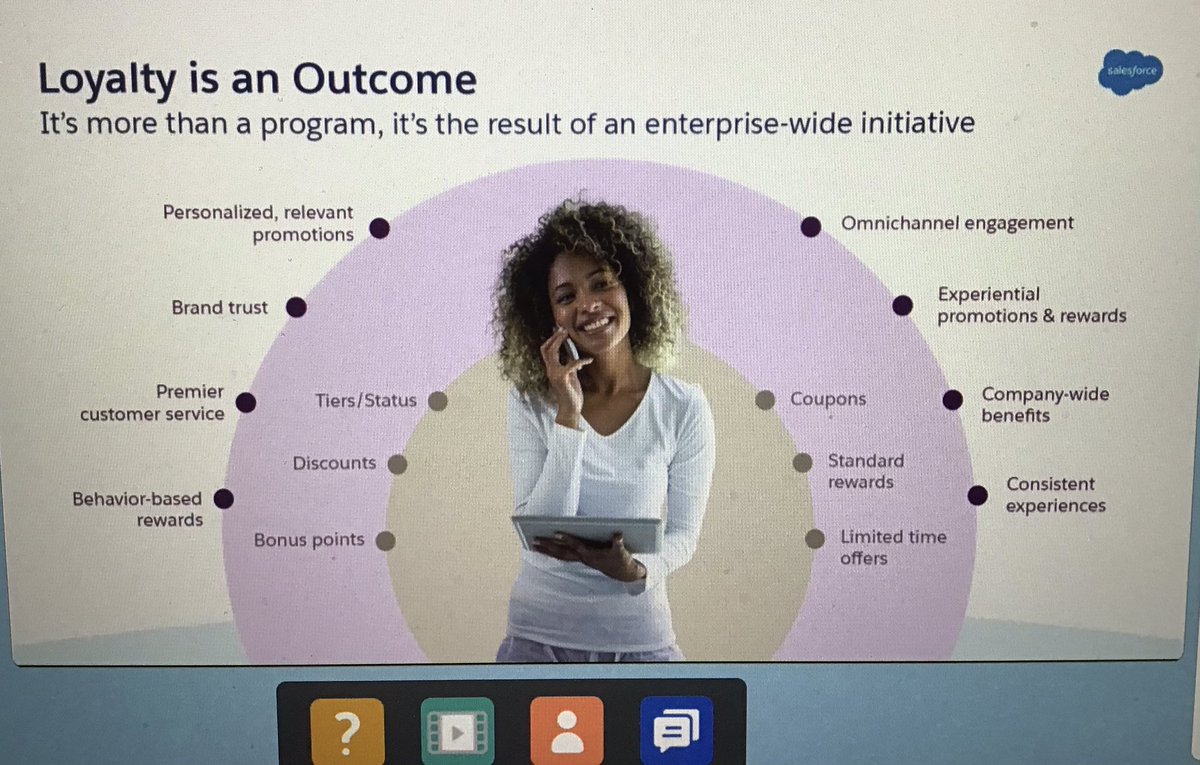 When talking about #customerloyalty, I wonder how many companies seriously consider how to touch 💖s, not only minds of their #customers? One thing will never change - people buy from people so #Emotions makes a difference. <a href="/NatashaJanic/">Natasha Janic</a> #salesforcelivesuomi #Customer360 #data