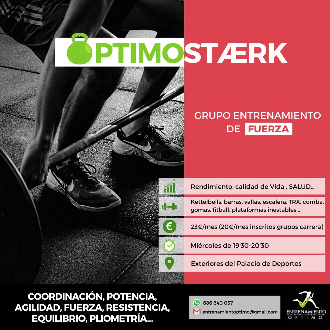 Entrenamiento Óptimo tweet media