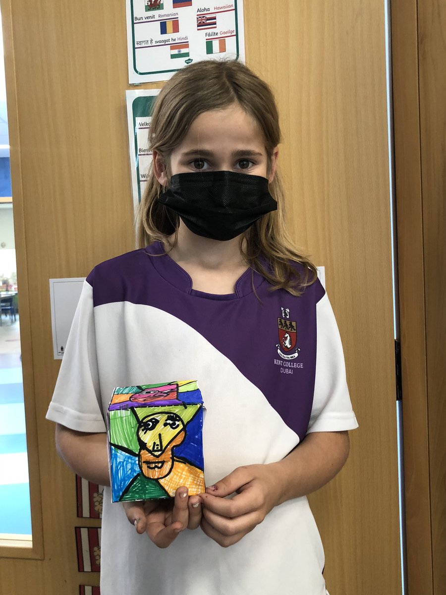 Picasso inspired cubism cubes