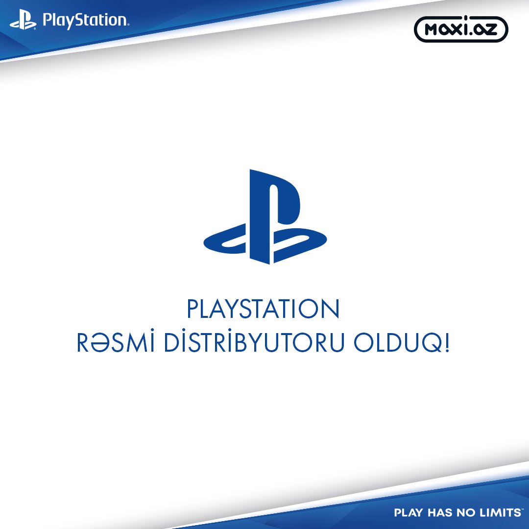Əziz Maxi.az sevərlər!
Sizə şad xəbərimiz var!
Biz artıq PLAYSTATION Rəsmi Distribyutoru olduq!

Bizi teleqramda izləyin: t.me/s/maxiaz
🌐 maxi.az
☎️ *0900

#maxiaz #playstation