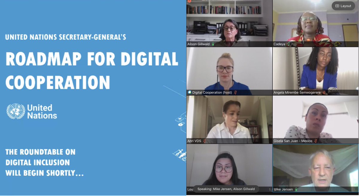 CodinginHeelsug's tweet image. We thank @UNTechEnvoy for inviting our Founder @angiemirembe to the Roundtable experts meeting on Digital Inclusion (Framework for Metrics), a follow-up on UN Secretary General  António Guterres High-level Panel on Digital Cooperation.
#codinginheels
#DigitalInclusion
