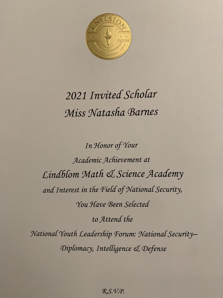 spidasweb's tweet photo. Academic collegiate letters from almost every school in IL have been steady flowing in but this invitation is TOPS!! @tashabarnes2023 has been invited to DC to for a leadership forum!! Keep striving Tasha and the world will be in the palms of your hands!! #Driven #LeaderByDesign https://t.co/Bs6qjMH76A