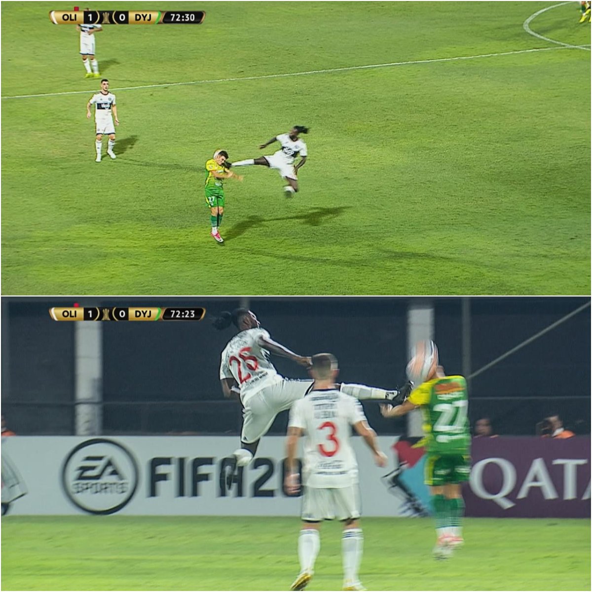 RodneyBareiro77's tweet photo. Momento exacto en el que DyJ recibe la bendición para ser dos veces campeón internacional. https://t.co/AtjAdsiGyy