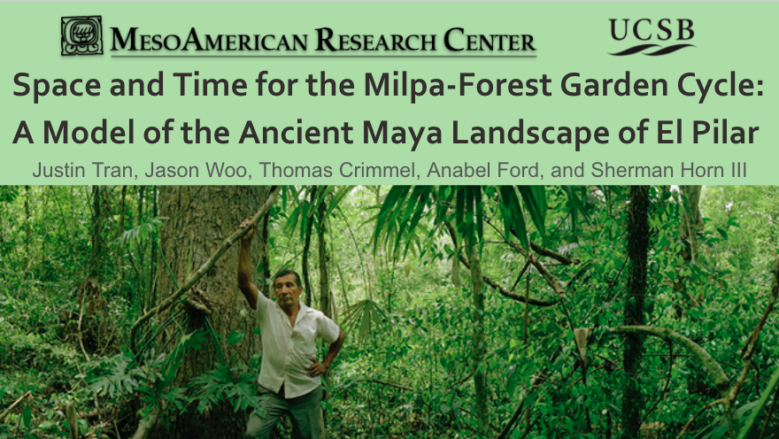 OfficialElPilar's tweet photo. Tomorrow at 10am PDT, Justin Tran will presenting Space and Time for the Milpa-Forest Garden Cycle.. at the SAA session: Landscapes: Archaeological, Historic, and Ethnographic Perspectives from the New World. If you are attending the event, join us here! 

https://t.co/rzTKN0ydoF https://t.co/CMy8wCrs5j