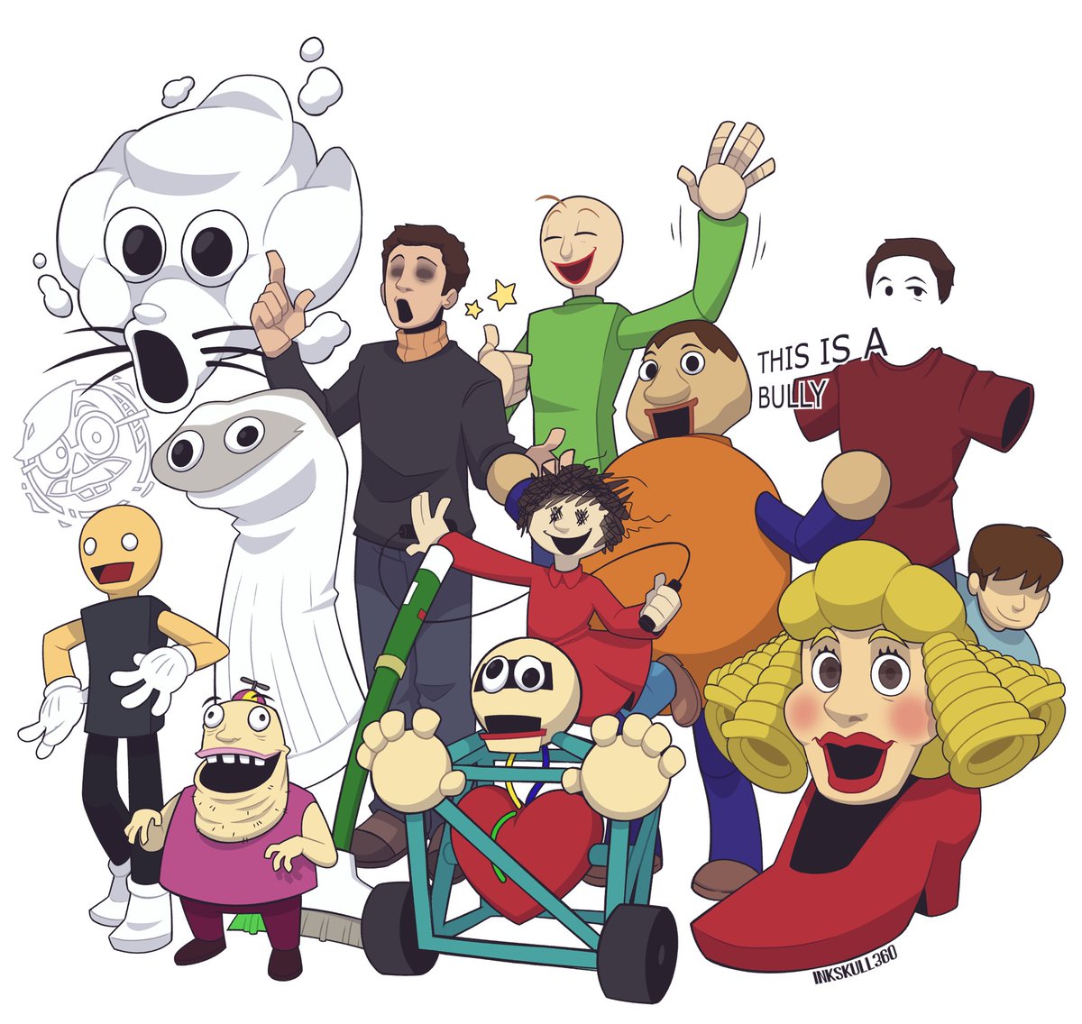 RT @inkskull360: Everyone is here! *queue epic explosions and