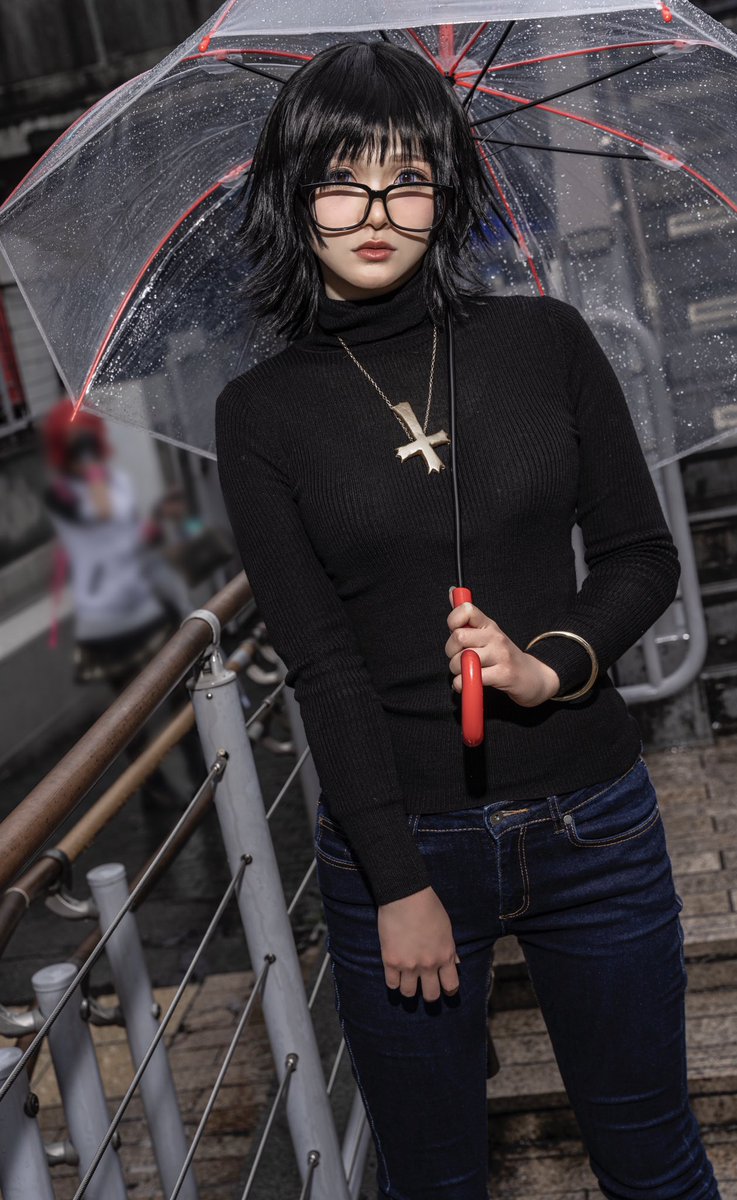 Erin V Twitter Cosplay Hunter Hunter 幻影旅団 シズク ムラサキ Roruhaijin さん 道頓堀コスプレ祭 アコスタ道頓堀