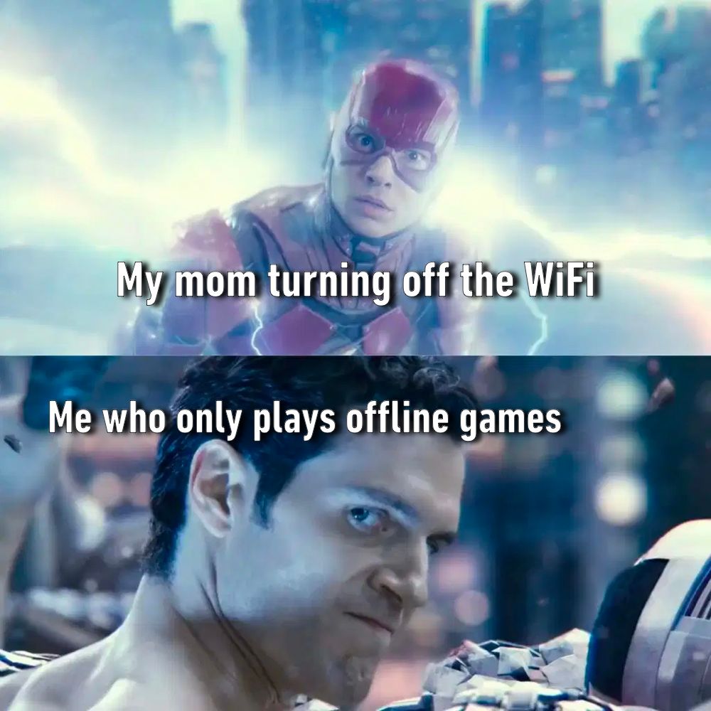 9GAG's tweet image. Mom: Ok then. *turns off electricity*