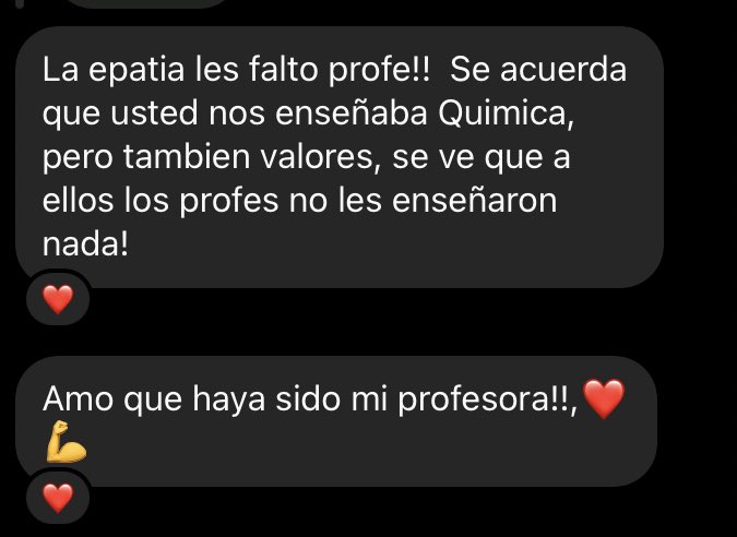 EdnaLandia's tweet photo. Paso a FLOREAR un comentario de una ex alumna en respuesta a una queja que puse en ig respecto de la falta de empatía de cierto sector con el cierre del cole. ESTOY UN POCO MUY ORGULLOSA DE MI Y DE MI PROFESIÓN. 😍🥰 #UnMimo https://t.co/Nxeq5oHjqd