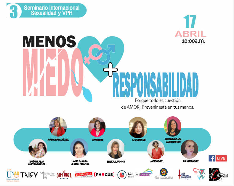 chrysosfundacio's tweet photo. El próximo sábado 17 de abril a las 10:00 a.m., No puedes faltar al Seminario Internacional Sexualidad y VPH, Que organiza la Fundación Chrysos Menos Miedo, Más Responsabilidad” En vivo Facebook live Fundacion Chrysos: https://t.co/a5JH9lUBCz https://t.co/u6l9CuBRpD